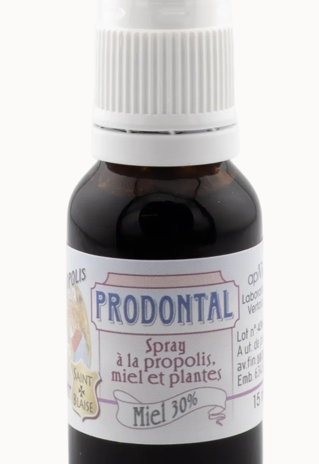 Spray buccal à la propolis