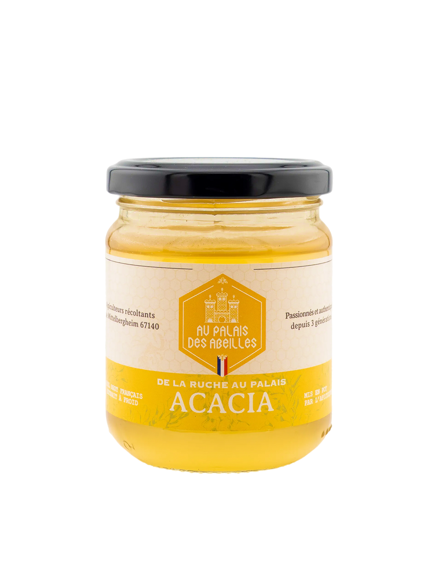 miel d'acacia de palais des abeilles
