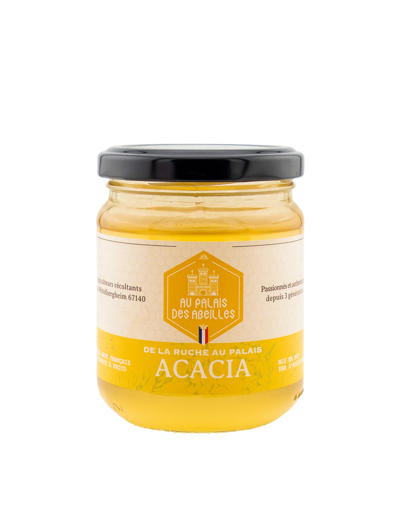 miel d'acacia de palais des abeilles