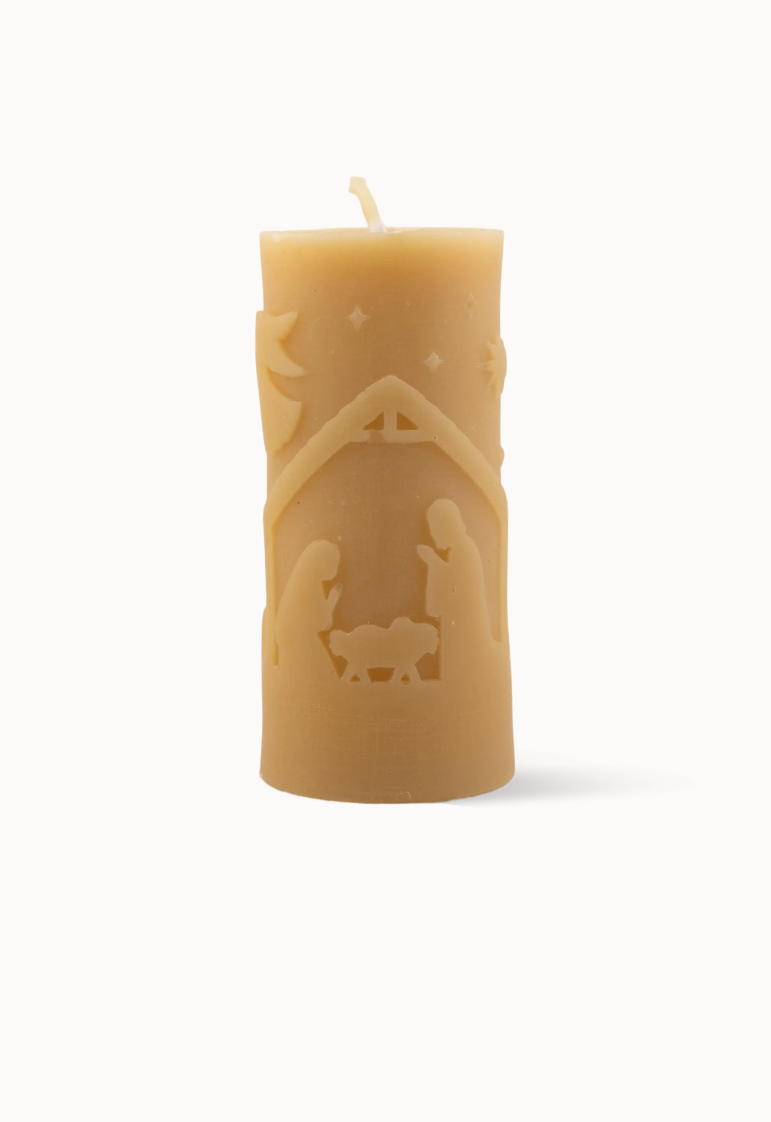 Bougie Lisse finement sculptée