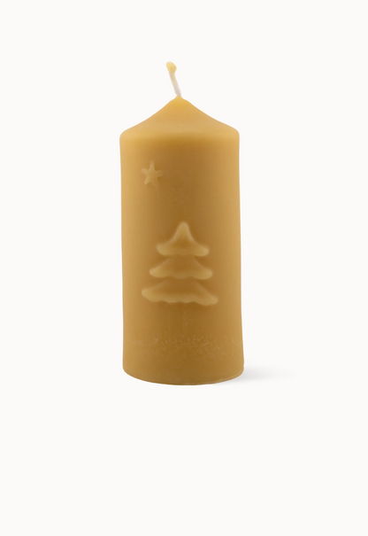 Bougie Lisse finement sculptée