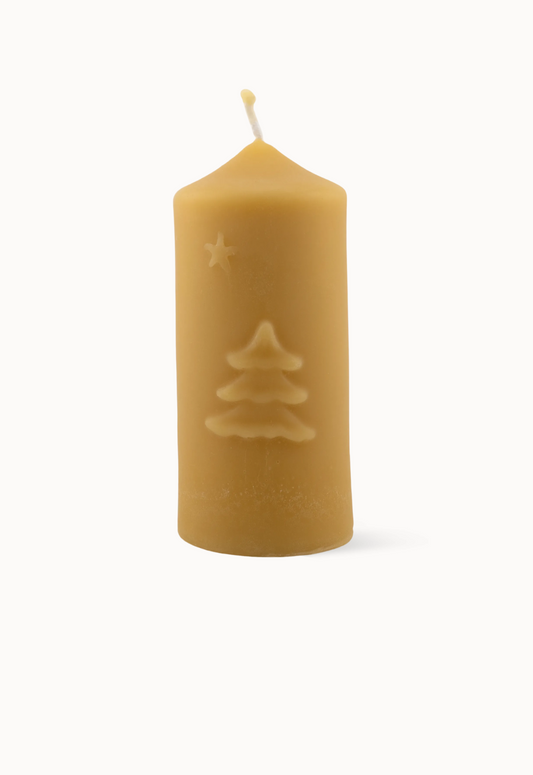 Bougie Lisse finement sculptée