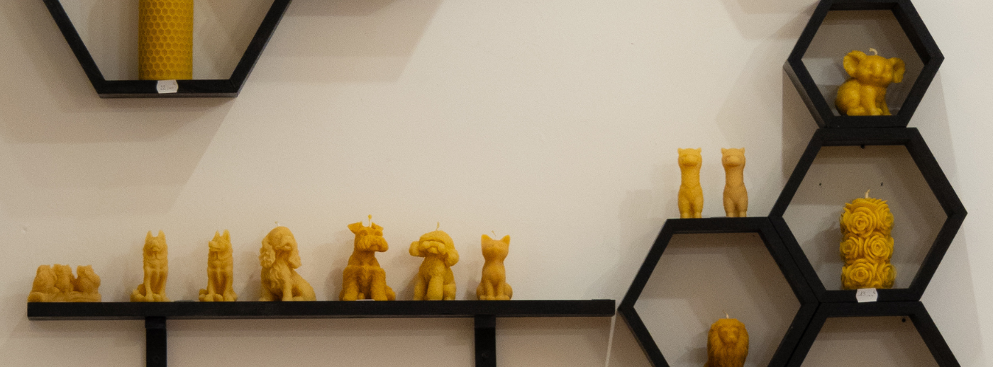 photo de bougies du palais des abeilles