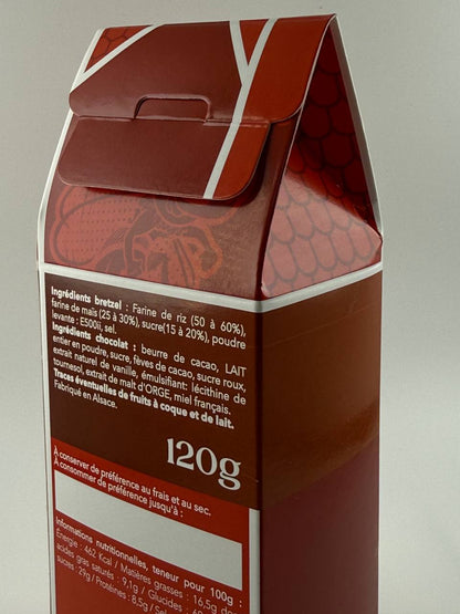 Enrobés de Méli - Billes de bretzels au chocolat au lait 40% et miel