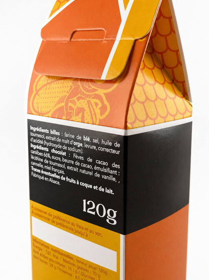 Enrobés de Méli - Billes céréales et chocolat noir 66%